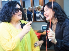 Байрак кулькою привітала Айсіну з відкриттям 