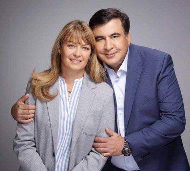 Дружина Саакашвілі про його відео з Ясько: Це було несподівано і неприйнятно для мене