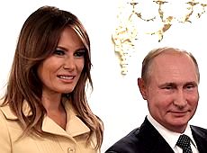 Як Путін Меланію Трамп нажахав: мережа обговорює яскраву гримасу першої леді США