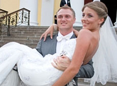 Рибчинський обвінчався з матір'ю свого сина