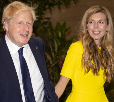 Дружина Бориса Джонсона на грецькому відпочинку замилувала ФОТО його молодших дітей