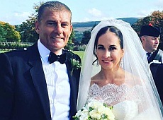 Екс-комуністка Калетнік показала своє шотландське весілля. ФОТО