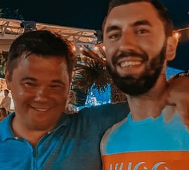 Богдан в одеському клубі розважився на концерті Басти 