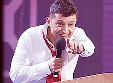 Береза та Щербань привели жінок на новорічний Квартал