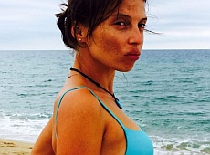 Карпа показала тіло у жовто-блакиті для товаріща Х*йла. ФОТО