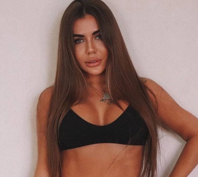 Стужук в спідньому розказала, скільки важить