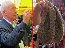 На Сорочинському ярмарку Азаров скупився для лазні