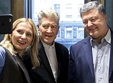 Порошенко з Лінчем заселфилися в Будинку з химерами. ФОТО