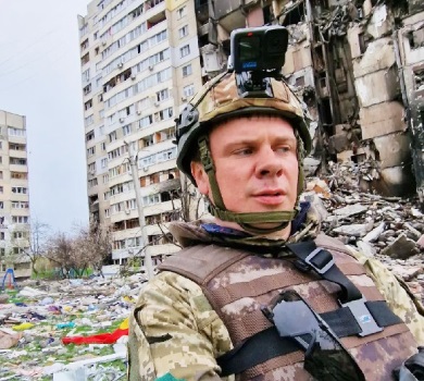 Мовчазна згода росіян – співучасть: Комаров показав зруйнований армією вбивць Харків