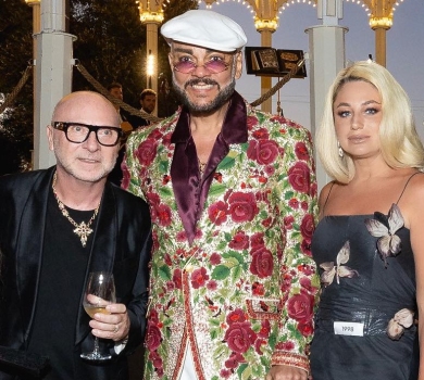 Кіркоров та інші росіяни затусили на мультизірковій вечірці Dolce & Gabbana