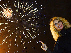 На честь Лободи дали феєрверк на мосту Патона і зняли фільм