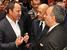 Тігіпко, Луценко і Порошенко сходили на фільм Бондарчука 