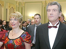 Прийом у Ющенка: Черномирдін без газу і Семенюк у весільному  