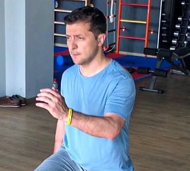 Зеленський похвалився своїм спортивним ранком. ФОТО