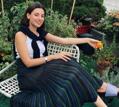 Бевза повернулася до Києва та похвалилася яскравим врожаєм