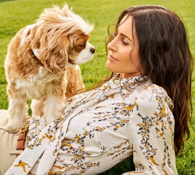 57-річна Кортні Кокс посвітила ніжками у глянці та розповіла, чи хоче заміж