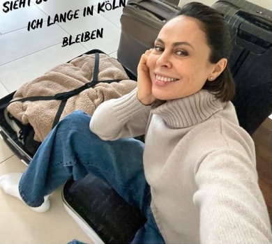 Ексдружина Кличка замилувала мережу обіймашками з їхнім сином. ФОТО