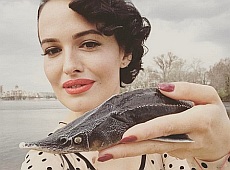 Як Астаф’єва у Дніпро стерлядь випускала. ВІДЕО. ФОТО