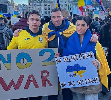 Шевченко пообіцяв прихистити дітей з України у себе вдома