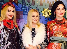 Литовченко та Сумська з родиною зустріли свят-вечір у Яремчі. ФОТО