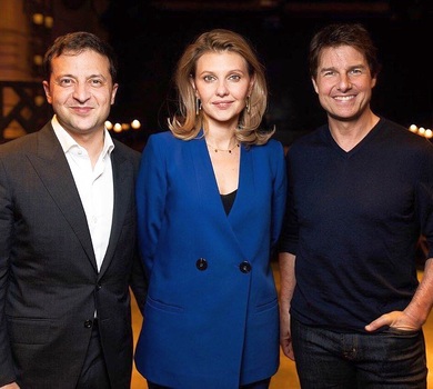 Том Круз прогулявся київським метро та зустрівся з Зеленським. ФОТО. ВІДЕО