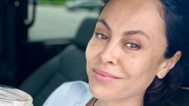 3,5 тижні до сезону бікіні: колишня дружина Кличка показала, чим займається на килимку