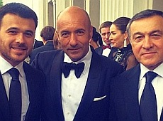 Лорак з чоловіком повеселилися на ювілеї Крутого у Латвії. ФОТО