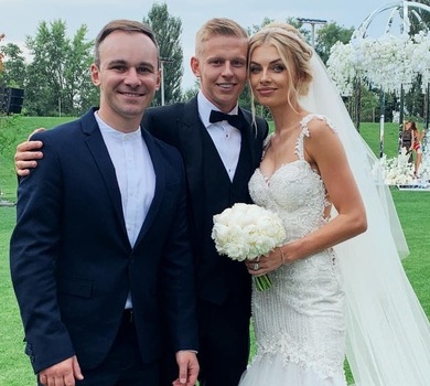 Сльози нареченого, Шевченко та Монатік із Брежнєвою: футболіст Зінченко відгуляв весілля під Києвом 
