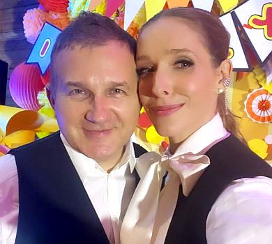 Із фокусником та мильними бульбашками: Осадча з Горбуновим відсвяткували 4-річчя сина