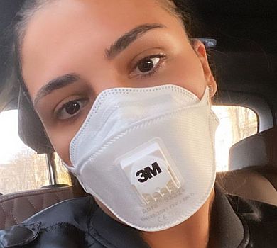 Дімопулос після Куршевеля про всяк випадок здала тест на коронавірус 