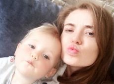 НеАнгел Слава показала харизму доньки і сина за роботою. ФОТО