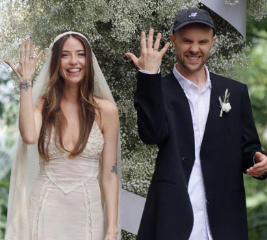 Таки одружилися: Дорофєєва та Кацурін показали весільні ФОТО