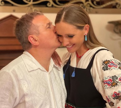 Наша родина буде більше: Осадча у День ангела Горбунова розповіла про їхні післявоєнні плани