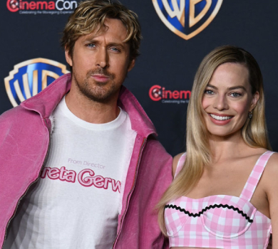 Як Барбі і Кен: Роббі посвітила пресом, а Гослінг – шевелюрою на заході в Лас-Вегасі