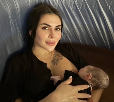 Стужук оголосила про народження четвертої дитини