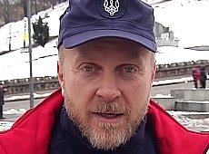 #ЗаконвЖ*пу: голий Мухарський влаштував протест проти нового закону про аліменти