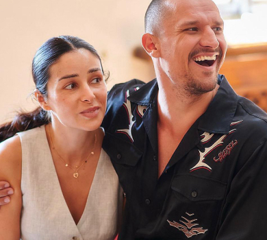 Цимбалюк і Огнєвіч без макіяжу пообіймалися на репетиції театральної вистави