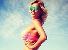 Засмагла Клочкова гайнула з Дубаїв на Кіпр через Київ