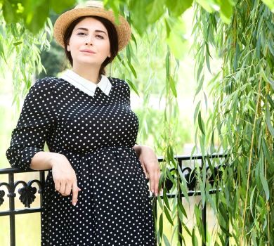 Вагітна другим дитям Васадзе поміркувала про незалежність та мрію