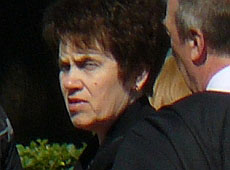 Дружина Януковича блукала серед голих тіл в Осло. ФОТО