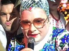 Як Сердючка новорічної ночі росіян розважала. ФОТО  