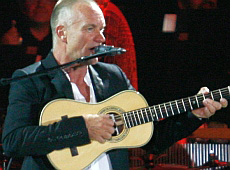 Послухати Стінга прийшли Порошенки, Вакарчук і Шева