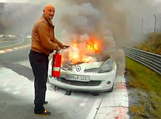 Авто Мочанова вибухнуло і згоріло вщент. ВІДЕО