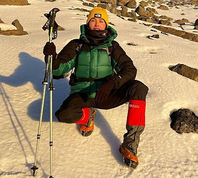 6 кілометрів угору: як Ярославська з сином Кіліманджаро підкорювали. ФОТО