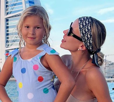 Ексдружина Гусєва влаштувала 8-річній доньці фотосет у стилі Chanel