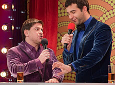 Ющенко цілував Тимошенко, а Ургант і Цекало мліли від довгих ніг