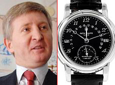 Ахметов орієнтується в часі по годиннику за 6 мільйонів