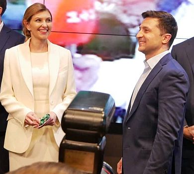 Полякова, Лобода, Басков і Галкін привітали Зеленського з перемогою. ФОТО. ВІДЕО