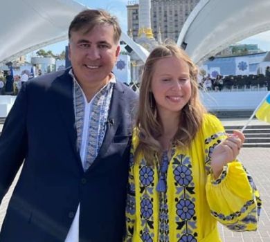 Його українське продовження: Ясько оголосила, що народила від Саакашвілі