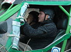 Син Януковича пом'янув партизанів на болотах